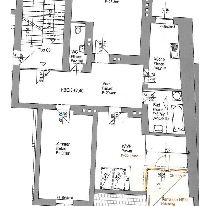Plan Top 3 Wohnung