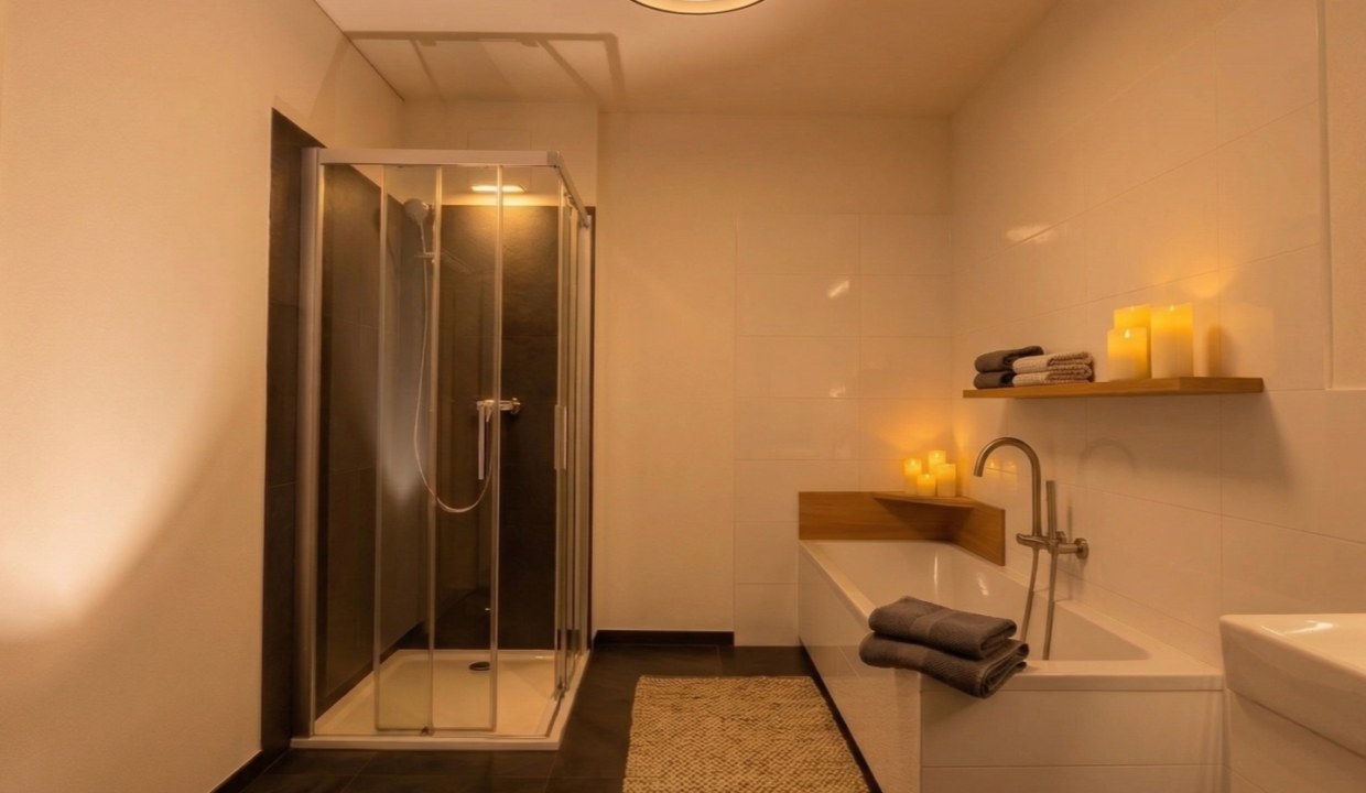 KI Staging Badezimmer